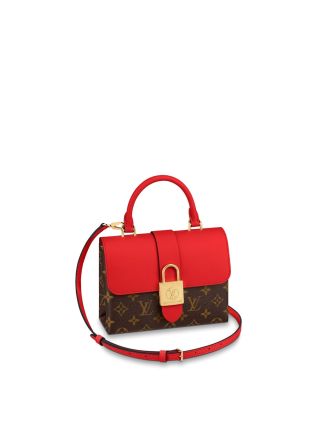 #M44322 Louis Vuitton Monogram Canvas Locky BB-Coquelicot