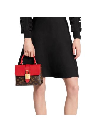 #M44322 Louis Vuitton Monogram Canvas Locky BB-Coquelicot