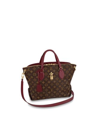 #M44348 Louis Vuitton 2019 Monogram Canvas Flower Zipped Tote MM