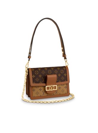 #M44391 Louis Vuitton Monogram Reverse Canvas Dauphine MM