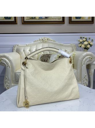 #M44456 Louis Vuitton Monogram Empreinte Artsy MM-Cream