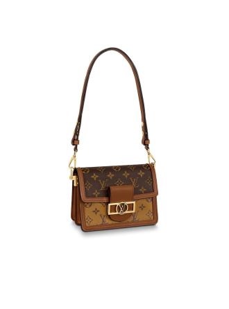 #M44580 Louis Vuitton Monogram Reverse Canvas Mini Dauphine