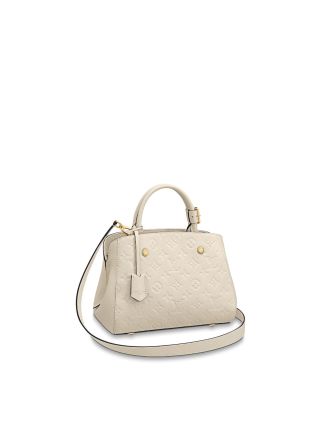 #M44607 Louis Vuitton 2019 Montaigne BB-Creme