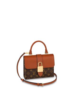 #M44654 Louis Vuitton Monogram Canvas LOCKY BB-Caramel