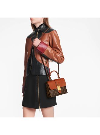 #M44654 Louis Vuitton Monogram Canvas LOCKY BB-Caramel