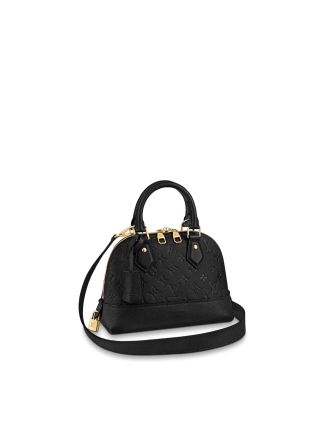 #M44829 Louis Vuitton Monogram Empreinte NÉO ALMA BB-Black