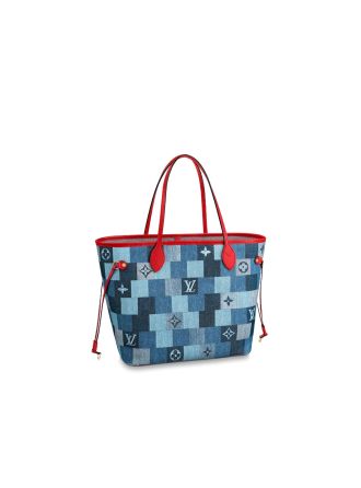 #M44981 Louis Vuitton 2020 Monogram Denim Neverfull MM