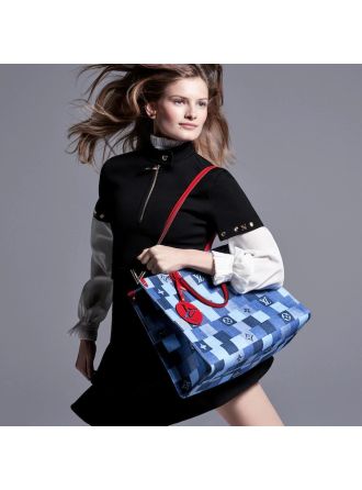 #M44992 Louis Vuitton 2020 Monogram Denim Onthego GM