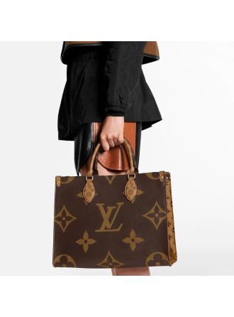#M45039 Louis Vuitton Monogram Reverse Onthego MM