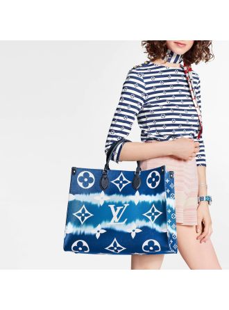 #M45120 Louis Vuitton 2020 LV Escale Onthego GM-Blue