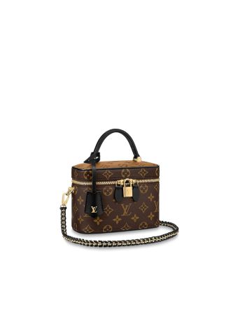 #M45165 Louis Vuitton Monogram Reverse Vanity PM