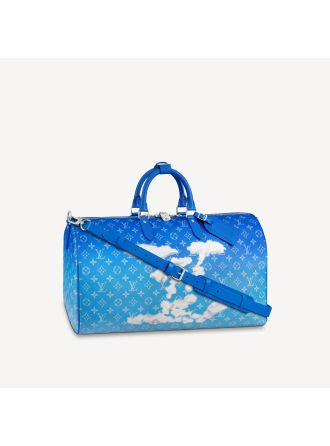 #M45428 Louis Vuitton Keepall Bandouliere 50 “Clouds” Virgil Abloh