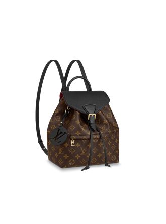 #M45515 Louis Vuitton 2020 Monogram Canvas Montsouris PM-Black