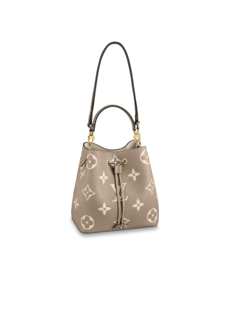 #M45555 Louis Vuitton Monogram Empreinte NéoNoé MM-Tourterelle