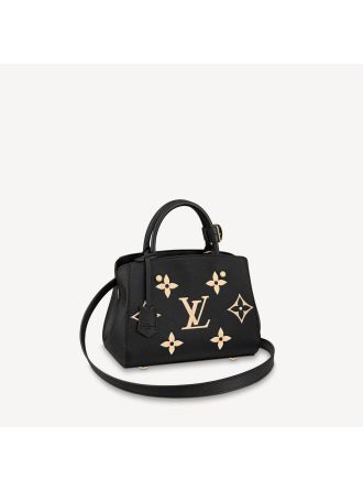 #M45778 Louis Vuitton Monogram Motif Montaigne BB-Black