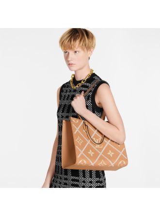 #M46015 Louis Vuitton Monogram Empreinte Onthego MM Tote