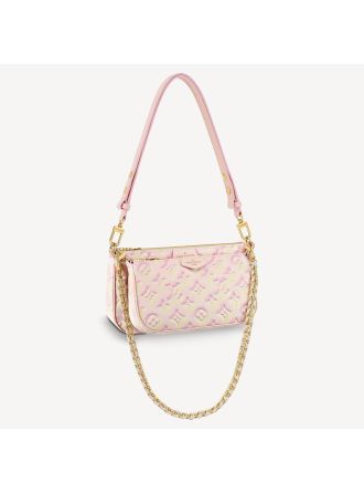 #M46093 Louis Vuitton Monogram Empreinte Mini Pochette Accessoires