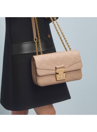#M46199 Louis Vuitton Monogram Marceau Chain Handbag