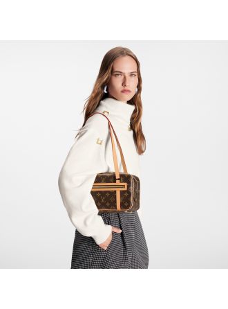 #M46321 Louis Vuitton Monogram Canvas Cité Handbag