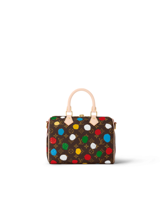 #M46433 Louis Vuitton x Yayoi Kusama LV X YK SPEEDY BANDOULIÈRE 25