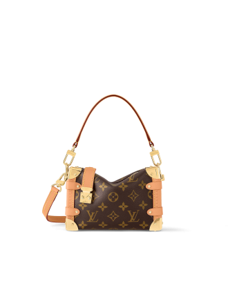 #M46815 Louis Vuitton Monogram Canvas Side Trunk PM Handbag