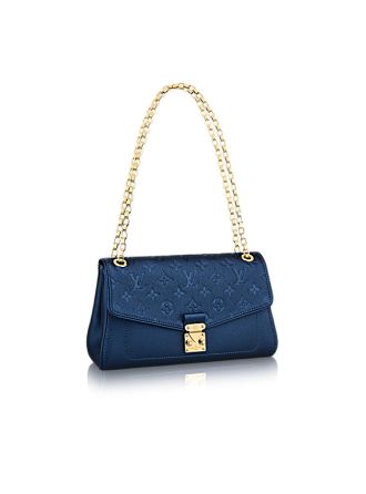 #M48948 Louis Vuitton 2015 ST GERMAIN PM-blue