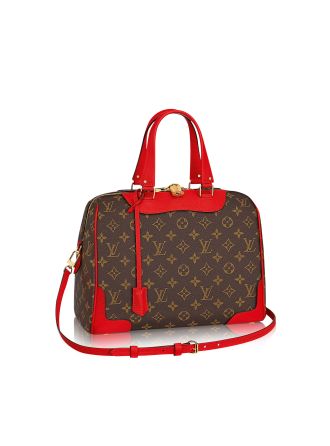 #M50057 Louis Vuitton Monogram RETIRO NM Handbag-Red
