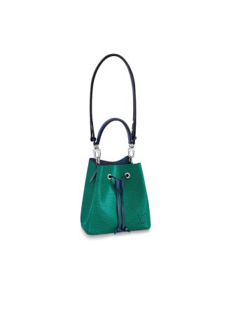 #M53612 Louis Vuitton Epi Leather NéoNoé BB - Exclusive Prelaunch-Emerald Green Indigo