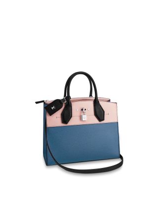 #M53804 Louis Vuitton 2019 City Steamer Mini-Bleu Jean