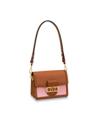 #M53805 Louis Vuitton 2019 Mini Dauphine Bruni / Strawberry Milk