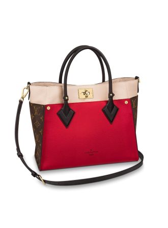 #M53824 Louis Vuitton 2019 Monogram Canvas On My Side-Pirate Red