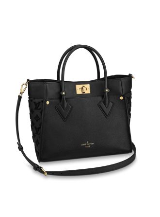 #M53826 Louis Vuitton 2019 Nappa Softy On My Side-Black