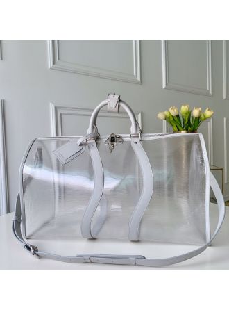 #M53973 Louis Vuitton 2019 Virgil Abloh Keepall Bandouliere 50