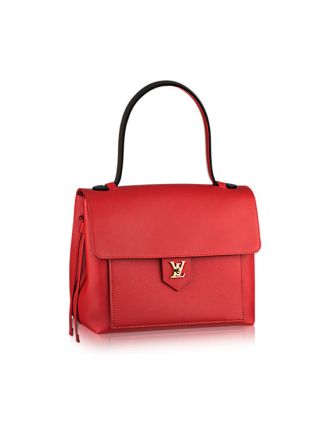 #M54011 Louis Vuitton 2015 LockMe PM Handbag-Red
