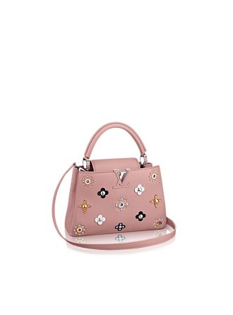 M54310 Louis Vuitton 2017 Premium Taurillon Leather Capucines BB -Pink