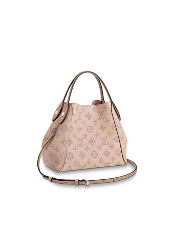 #M54353 Louis Vuitton Mahina Leather Hina PM-Magnolia Pink