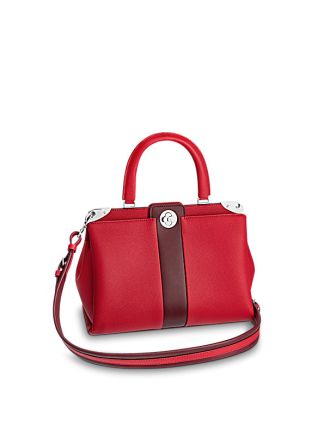 M54375 Louis Vuitton 2018 Premium Leather Astrid Handbag-Red