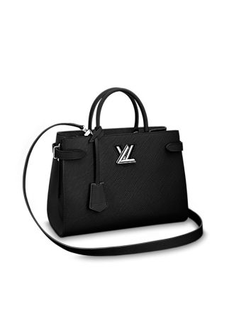 M54810 Louis Vuitton 2018 Premium EPI Leather Twist Tote -Black