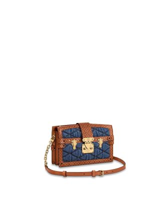 #M55047 Louis Vuitton 2019 Malletage Trunk Clutch