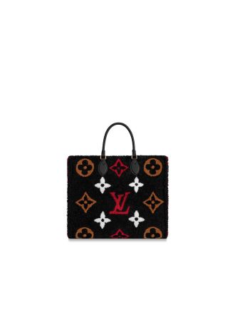 #M55421 Louis Vuitton 2020 Monogram LV Teddy Onthego GM-Black