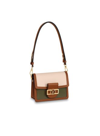 #M55504 Louis Vuitton 2019 Mini Dauphine Cream / Kombu