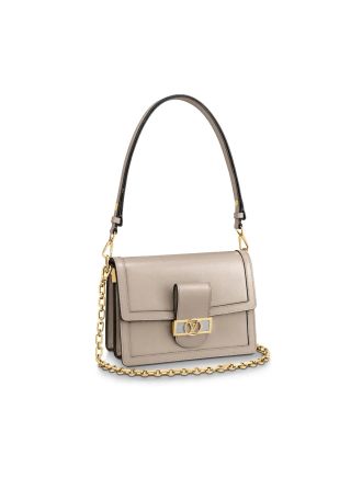 #M55835 Louis Vuitton 2020 Dauphine Lugano MM-Galet