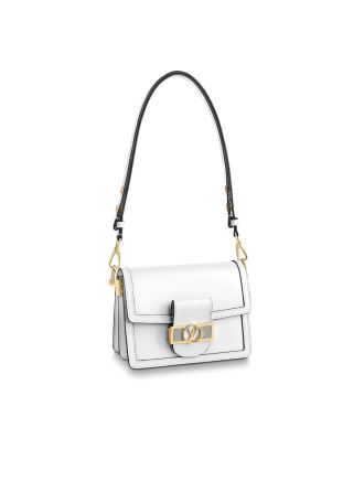 #M55836 Louis Vuitton 2020 Dauphine Lugano Mini-White