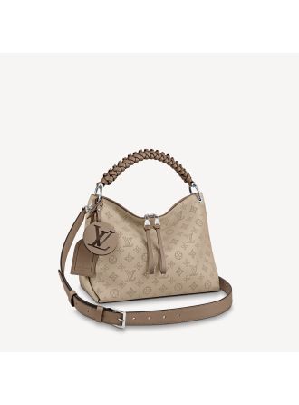 #M56084 Louis Vuitton Mahina Beaubourg Hobo MM
