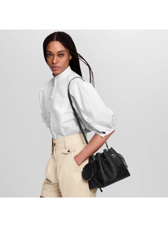 M57070 Louis Vuitton Mahina Calf Bella Bucket Bag