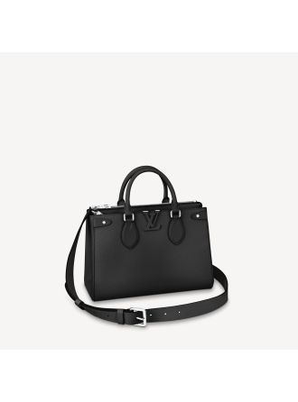 #M57680 Louis Vuitton Epi Grained Grenelle Tote PM-Black