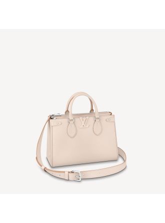 #M57681 Louis Vuitton Epi Grained Grenelle Tote PM-White