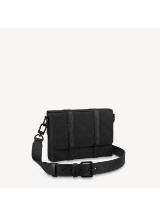 #M57726 Louis Vuitton Taurillon Monogram Trunk Messenger
