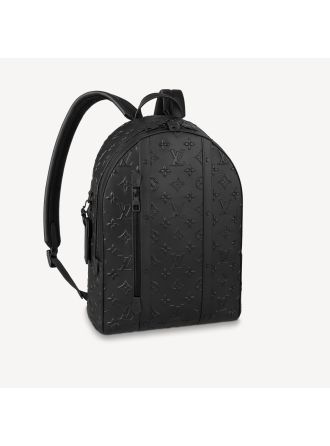 #M57959 Louis Vuitton Monogram Seal Armand Backpack-Black