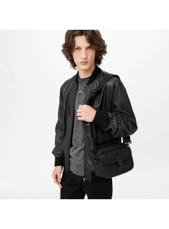 #M58489 Louis Vuitton Monogram Macassar S Lock Messenger